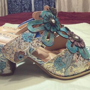 Spring Step L’Artiste Turqioise Multi